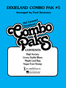 cover Dixieland Combo Pak No. 5 Jazz Ensemble sheet music cover
